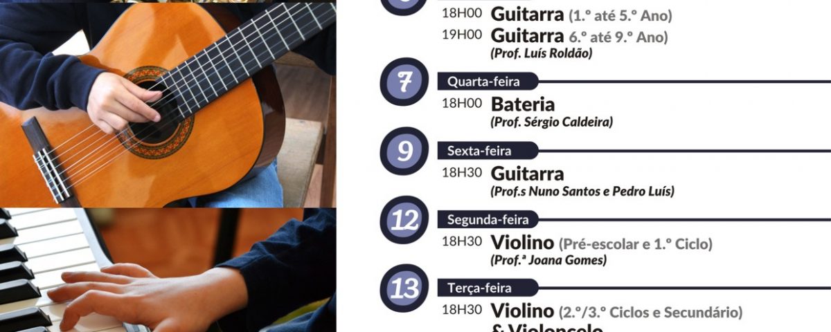 Data de audição de instrumento