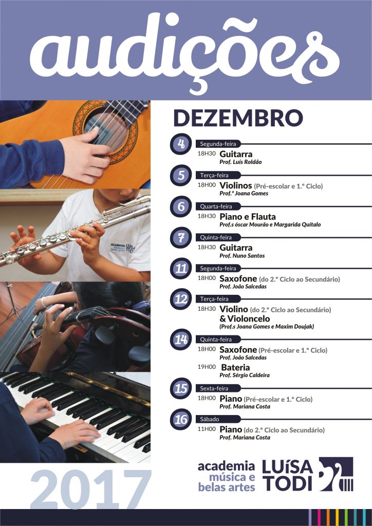 Audições dezembro