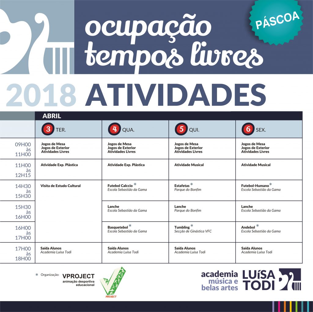 Tempos Livres Páscoa Semana 2