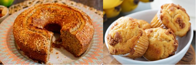 O bolo pode ser um lanche saudável